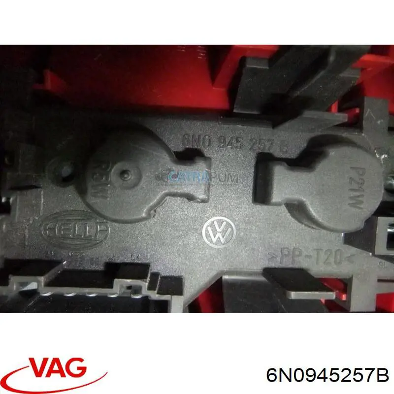 6N0945257B VAG Плата заднього ліхтаря, контактна