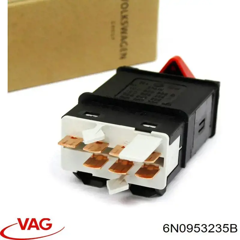 Кнопка аварійної сигналізації VAG 6N0953235B