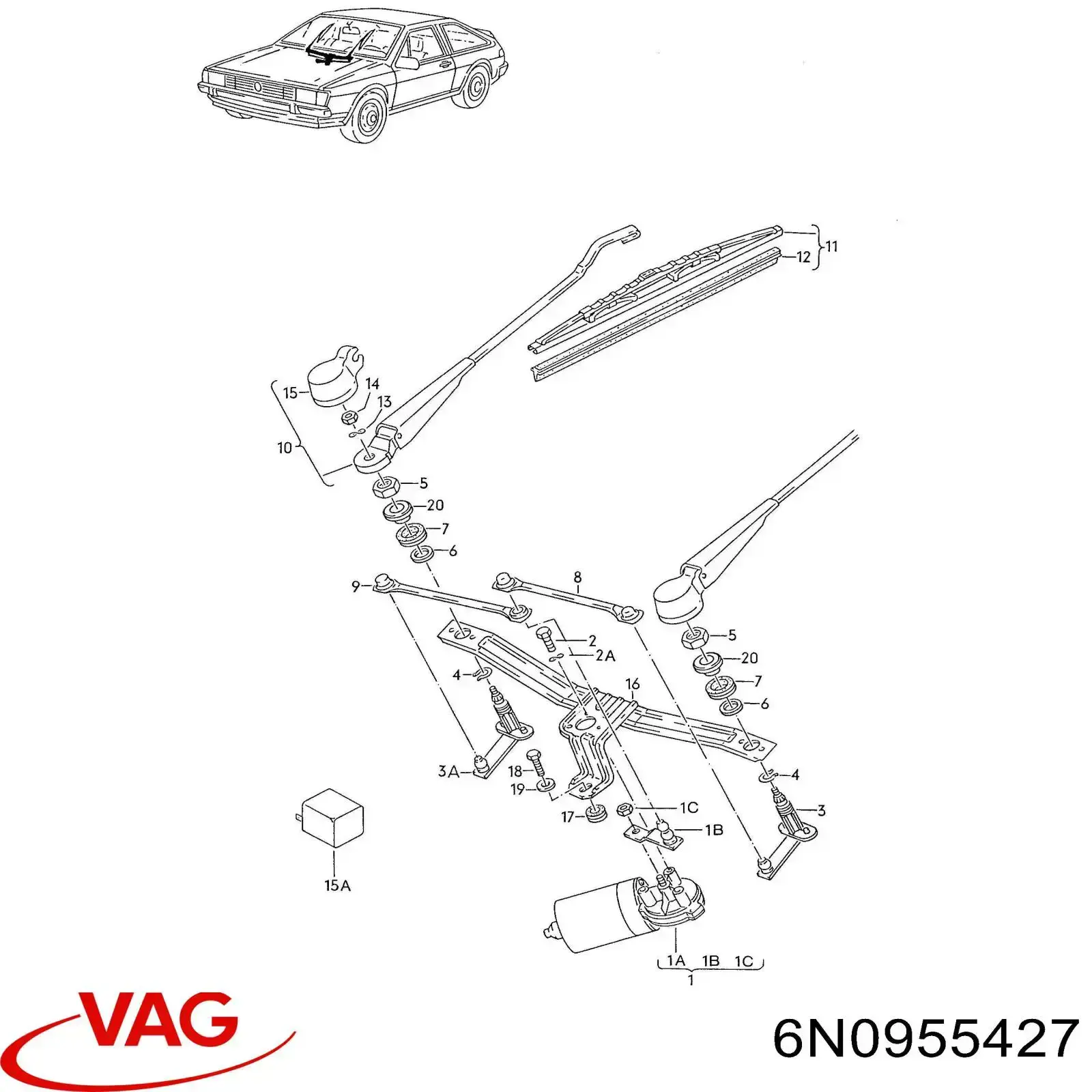 6N0955427 VAG 