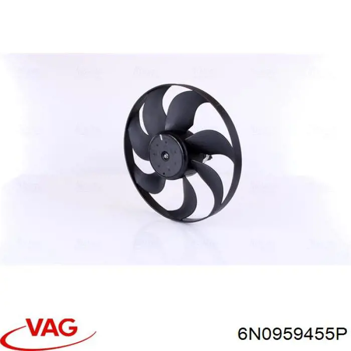 Вентилятор радіатора VAG 6N0959455P ціна, від 28.44 USD