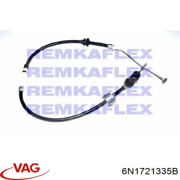 6N1721335B VAG Трос зчеплення