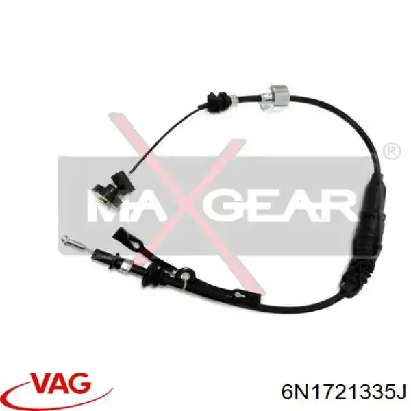 Купити 6N1721335J VAG Трос зчеплення