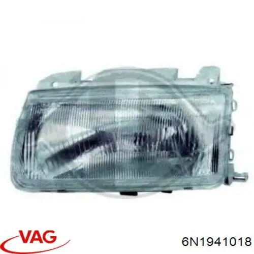 Купити 6N1941018 VAG Права блок фара