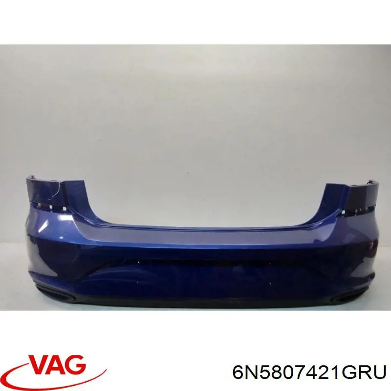 Кожух бампера заднього VAG 6N5807421GRU ціна, від 58.06 USD