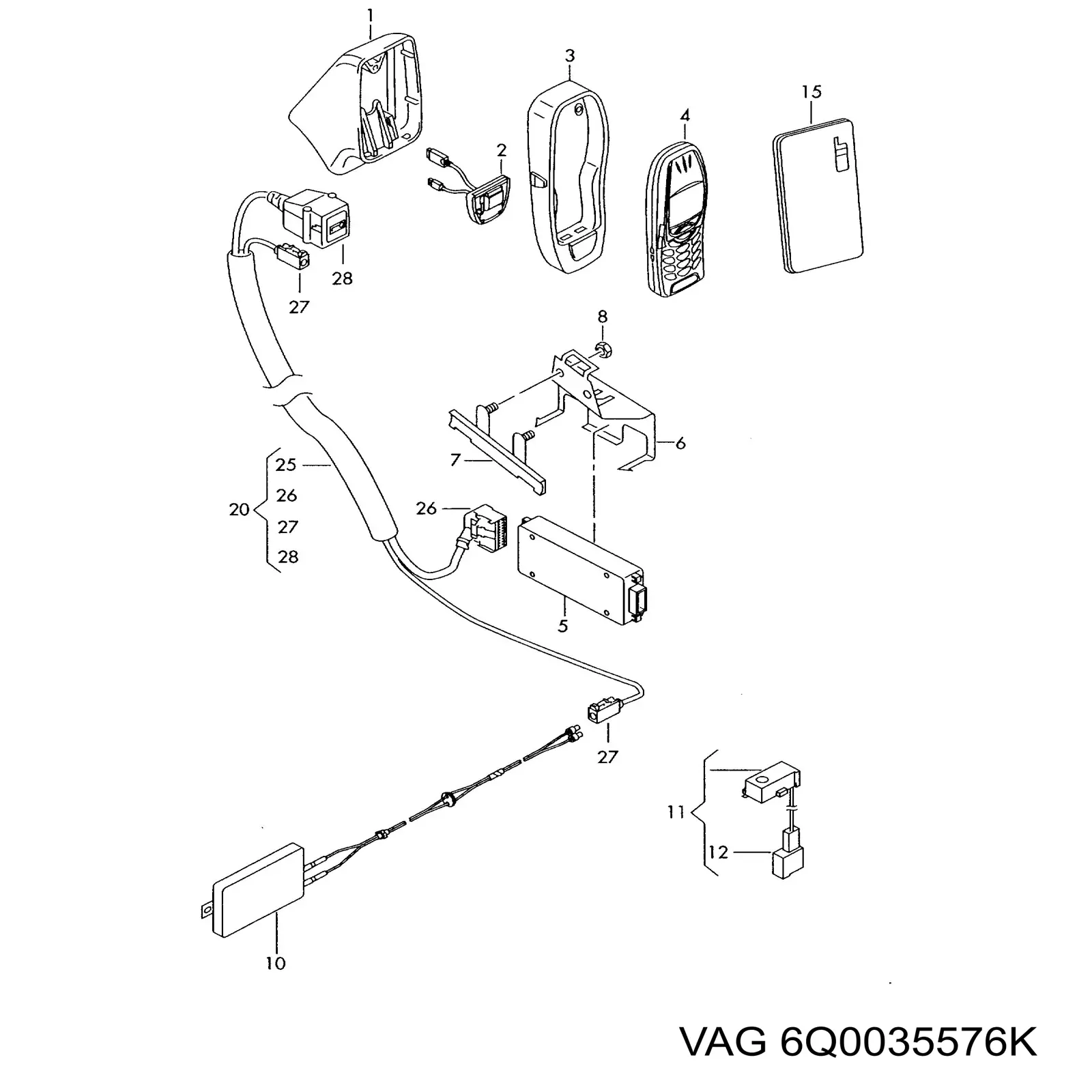 Купити 6Q0035576K VAG 