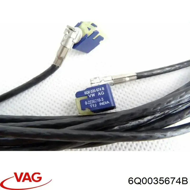 Купити 6Q0035674B VAG Кабель антени магнітоли