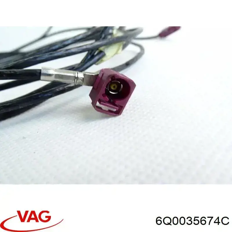 Кабель антени магнітоли VAG 6Q0035674C ціна, від 2.91 USD