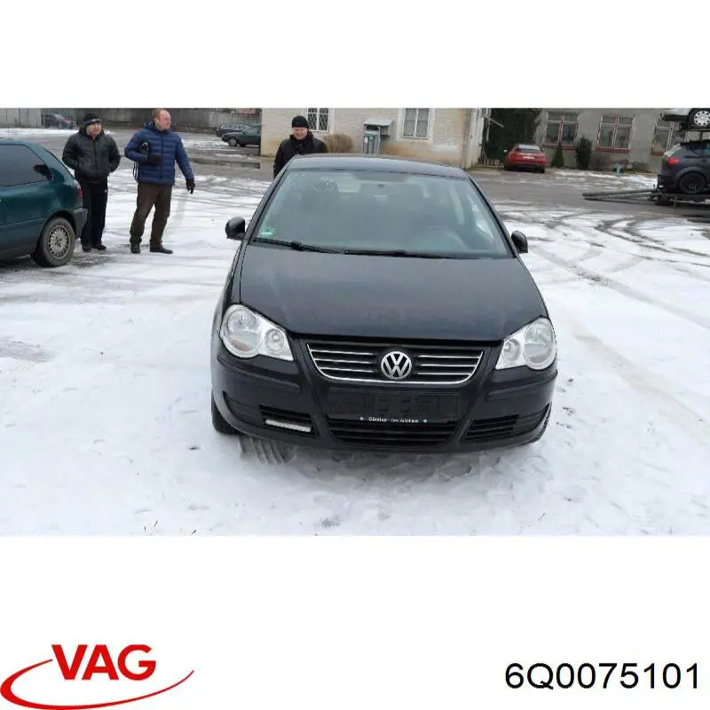  Бризковики задні Volkswagen Polo 4