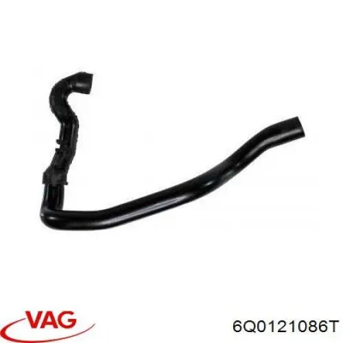 Купити 6Q0121086T VAG Трубопроводи і шланги системи охолодження