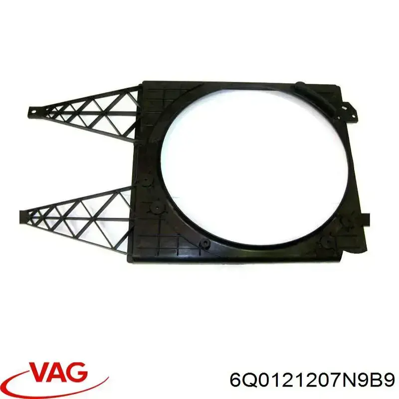 Дифузор (кожух) радіатора кондиціонера TYC 8370044 ціна, від 50.90 USD