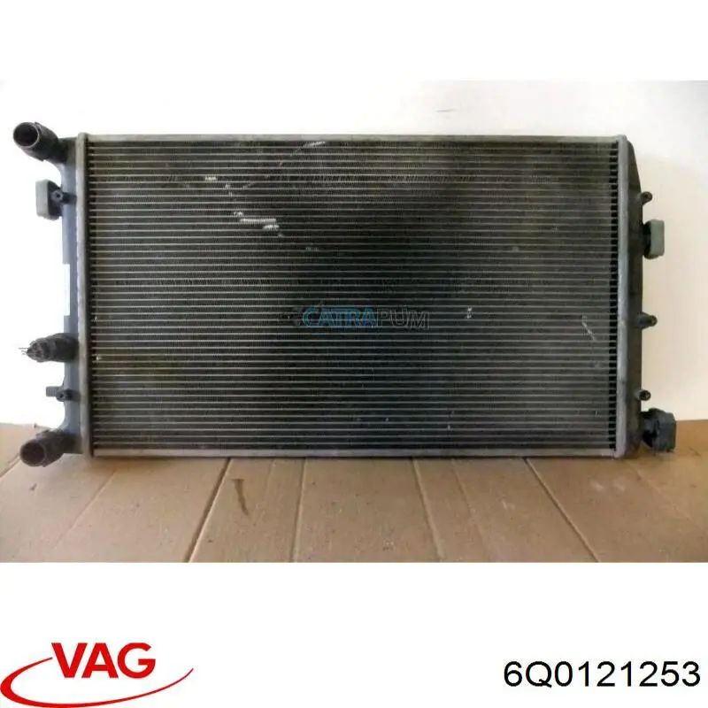 Радіатор основний VAG 6Q0121253 ціна, від 41.10 USD