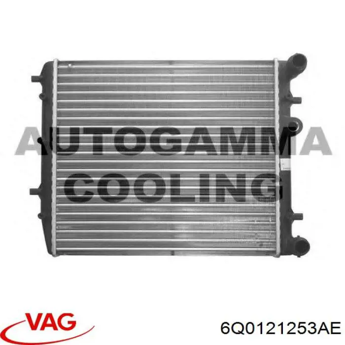 Радіатор 6Q0121253AE VAG