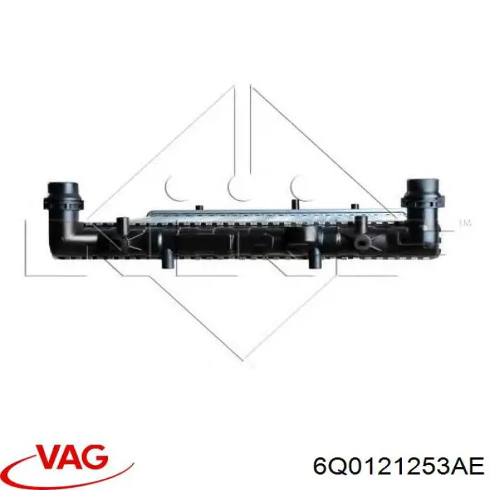 Радіатор охолодження VAG 6Q0121253AE