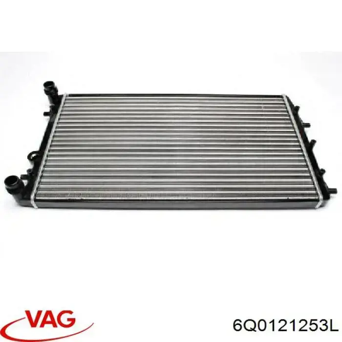 Радіатор основний VAG 6Q0121253L ціна, від 43.06 USD