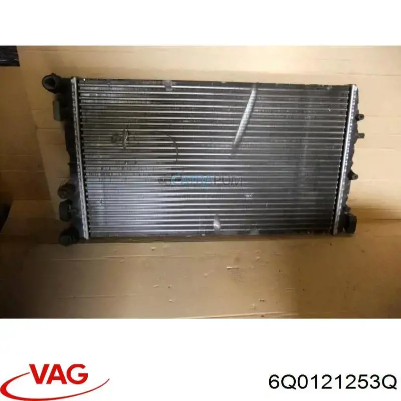 Радіатор основний VAG 6Q0121253Q ціна, від 37.25 USD