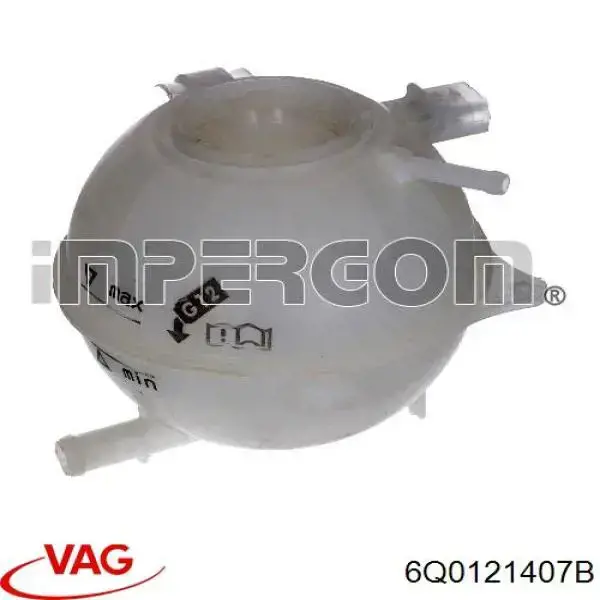 Купити 6Q0121407B VAG Водяний бачок системи охолодження