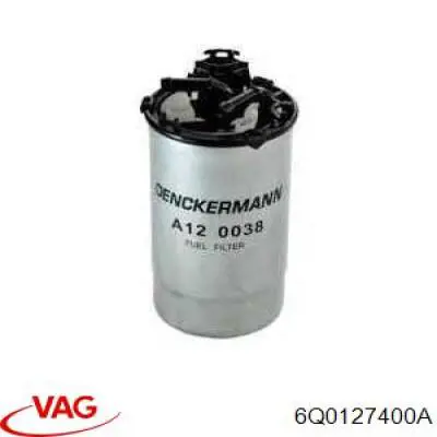 Купити 6Q0127400A VAG Фільтр-відстійник палива грубої очистки