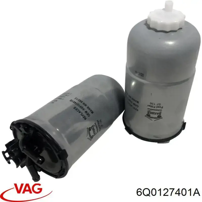 Фільтр тонкого очищення палива VAG 6Q0127401A ціна, від 8.63 USD