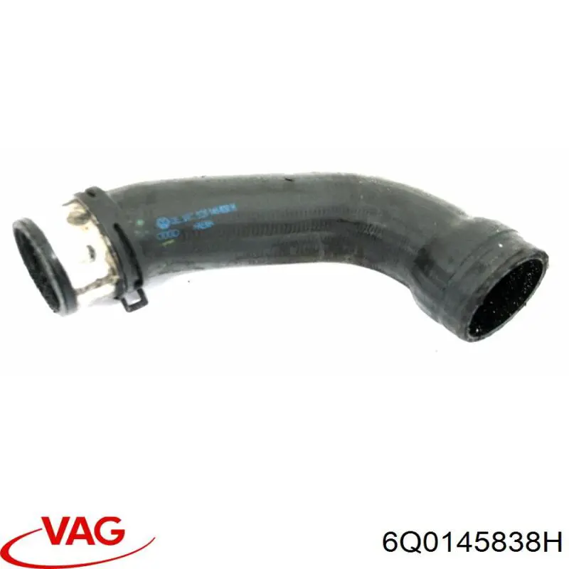 Шланг/патрубок интеркуллера 6Q0145838H VAG