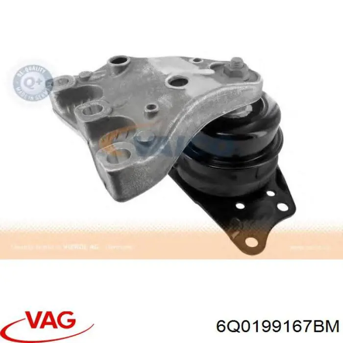 Права подушка двигуна VAG 6Q0199167BM ціна, від 51.66 USD