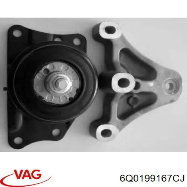 Права подушка двигуна VAG 6Q0199167CJ ціна, від 50.61 USD