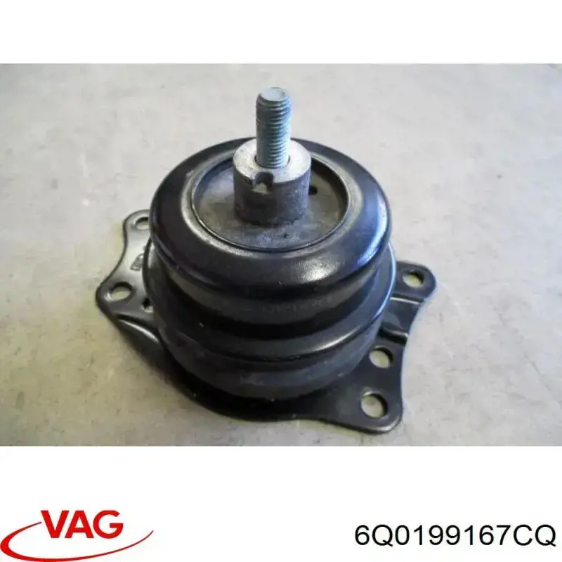 6Q0199167CQ VAG Права подушка мотора