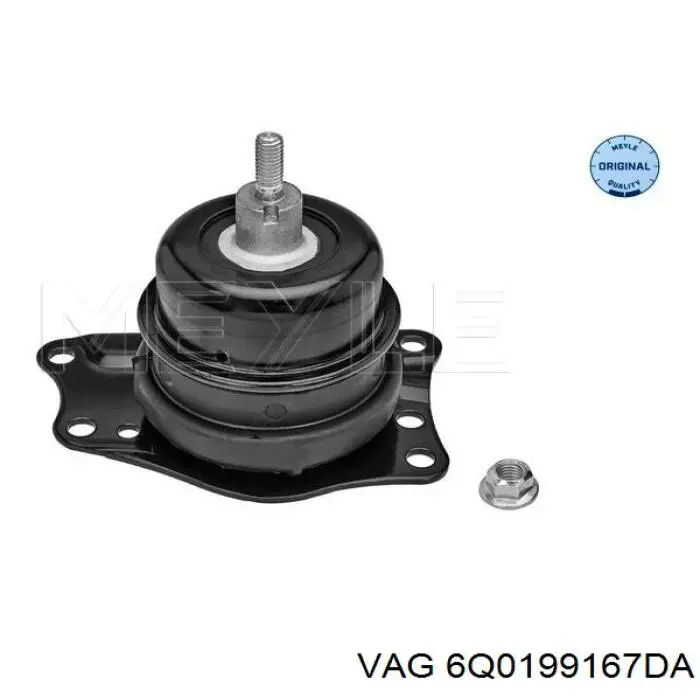 Права подушка двигуна VAG 6Q0199167DA ціна, від 83.70 USD