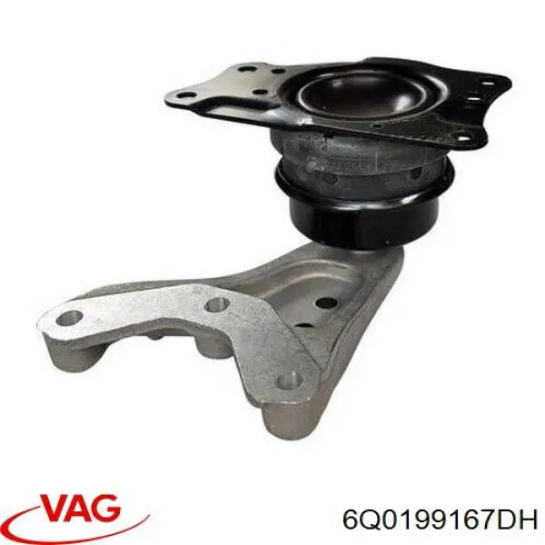 Права подушка двигуна VAG 6Q0199167DH ціна, від 48.43 USD