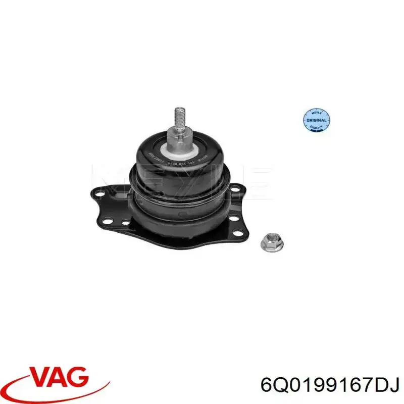 Купити 6Q0199167DJ VAG Подушка (опора) двигуна, права