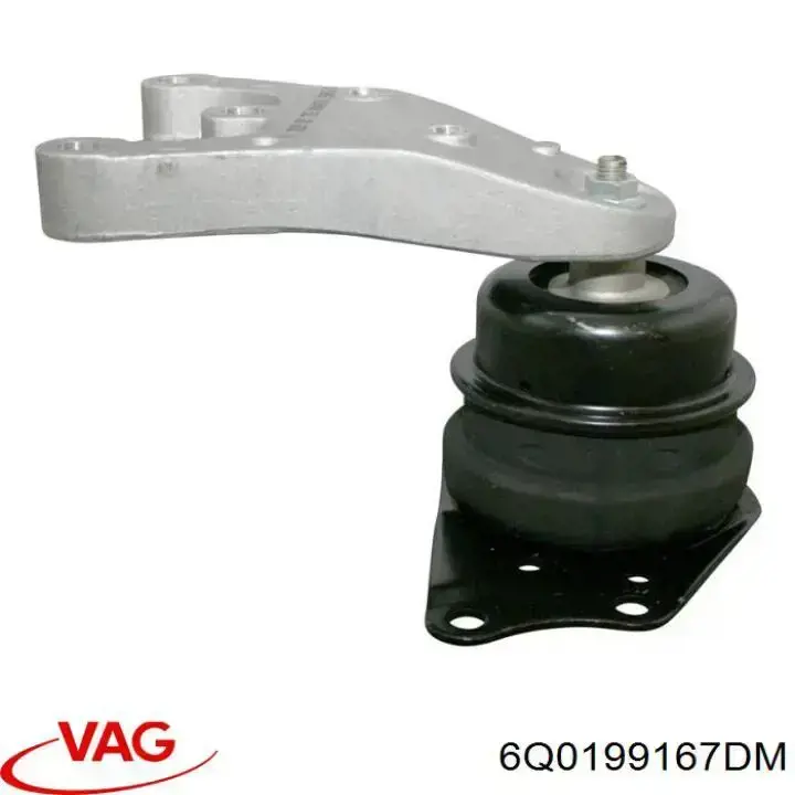 6Q0199167DM VAG Права подушка мотора