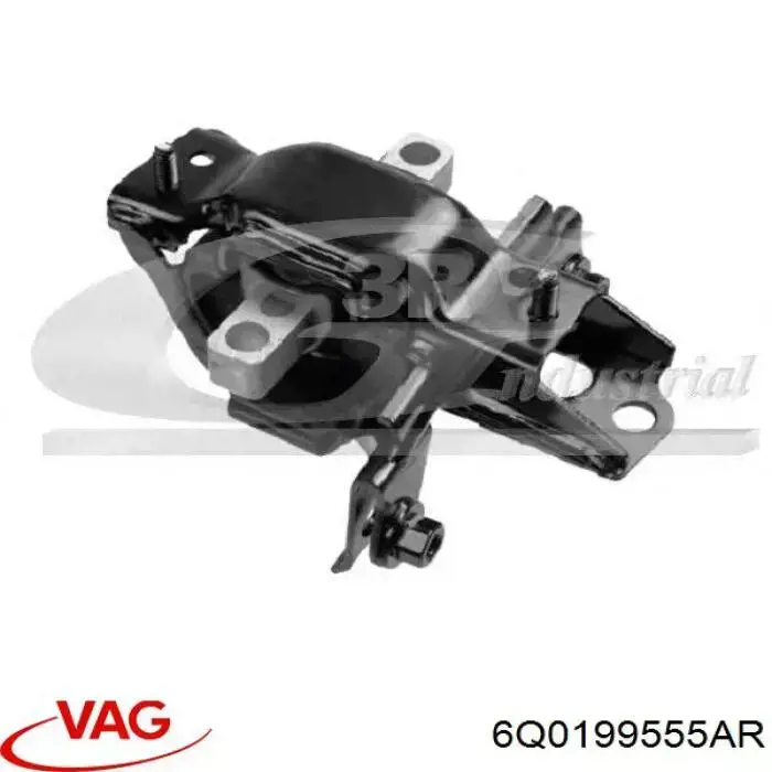 Ліва подушка двигуна VAG 6Q0199555AR ціна, від 30.70 USD