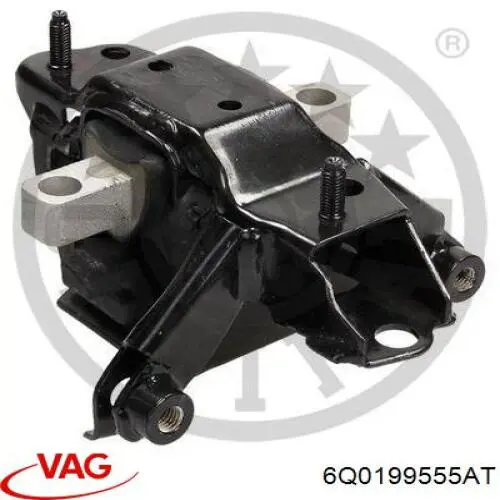 Ліва подушка двигуна VAG 6Q0199555AT ціна, від 19.00 USD