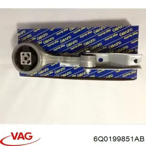 Подушка (опора) двигуна, задня VAG 6Q0199851AB ціна, від 24.41 USD