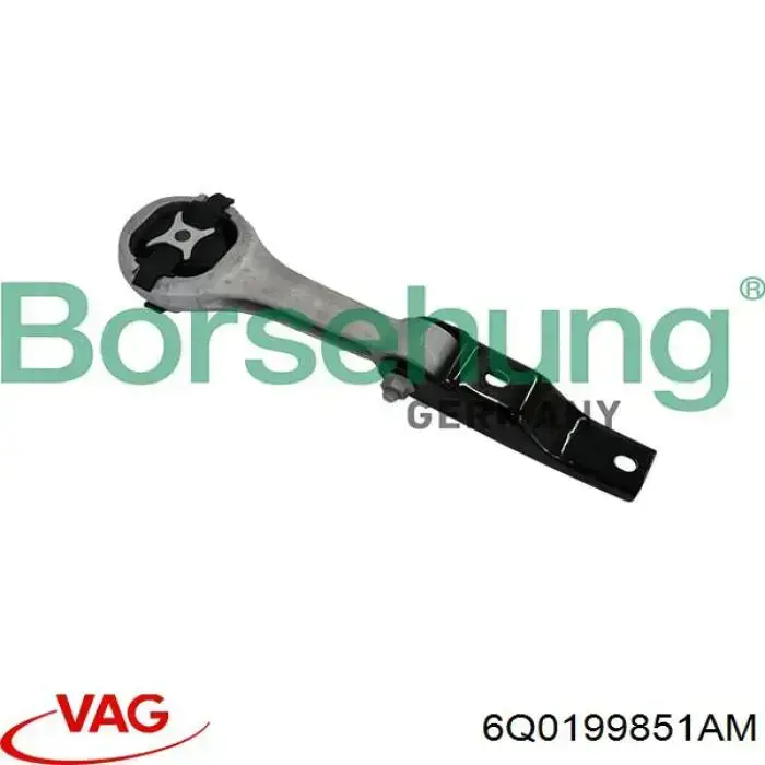 Подушка (опора) двигуна, задня VAG 6Q0199851AM ціна, від 25.26 USD
