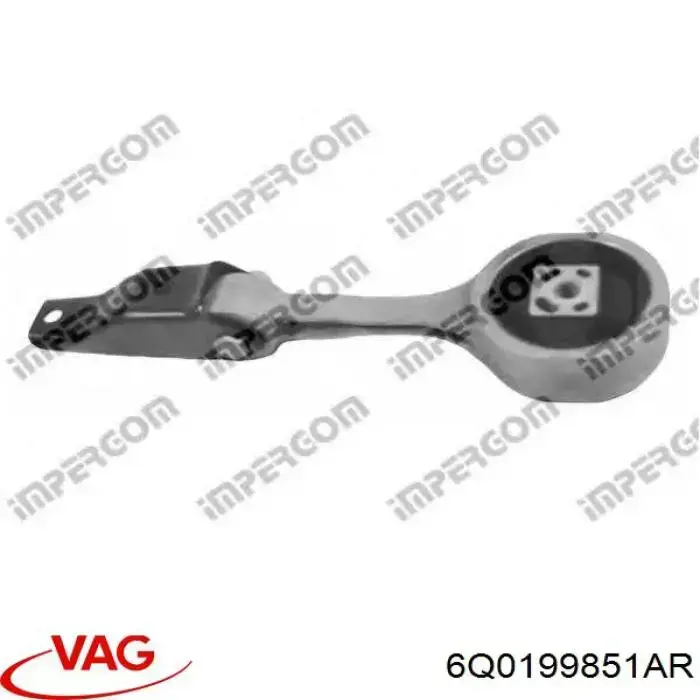 Опора двигуна задня VAG 6Q0199851AR