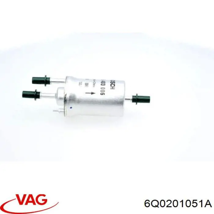 Фільтр тонкого очищення палива VAG 6Q0201051A ціна, від 15.91 USD