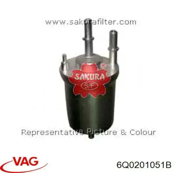 Фільтр паливний VAG 6Q0201051B