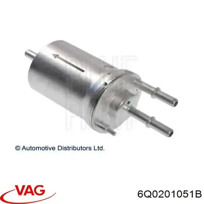 Фільтр тонкого очищення палива VAG 6Q0201051B ціна, від 15.38 USD