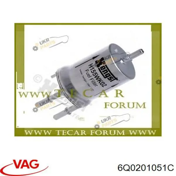 Паливний фільтр 6Q0201051C VAG