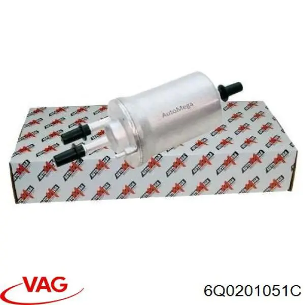 Фільтр тонкого очищення палива VAG 6Q0201051C ціна, від 15.87 USD