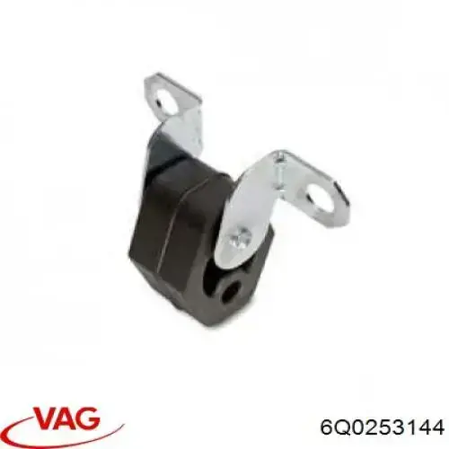 Купити 6Q0253144 VAG Кронштейн задньої подушки глушника