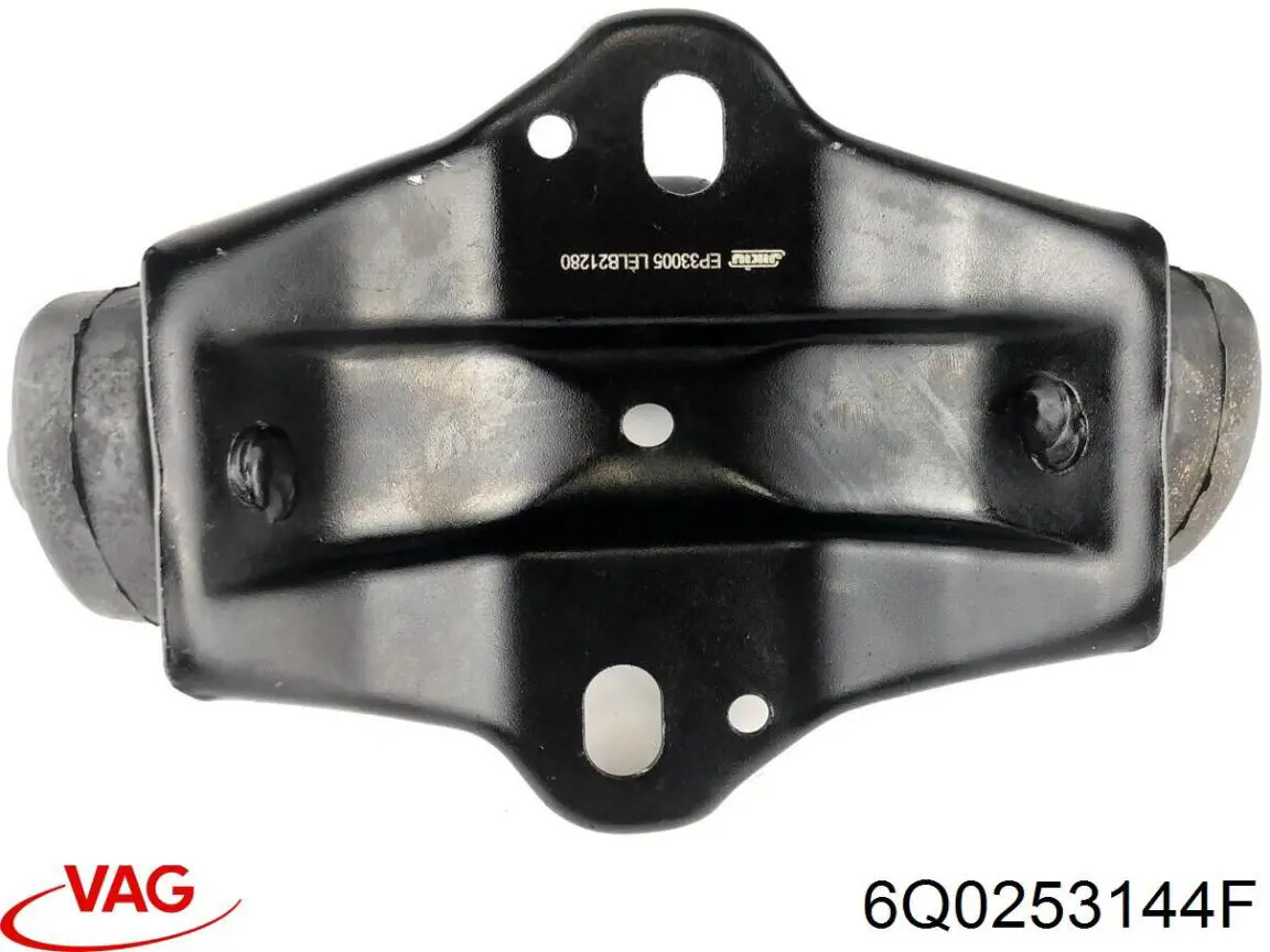 Купити 6Q0253144F VAG Кронштейн задньої подушки глушника