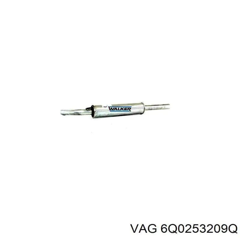 Вихлопна труба VAG 6Q0253209Q ціна, від 34.04 USD