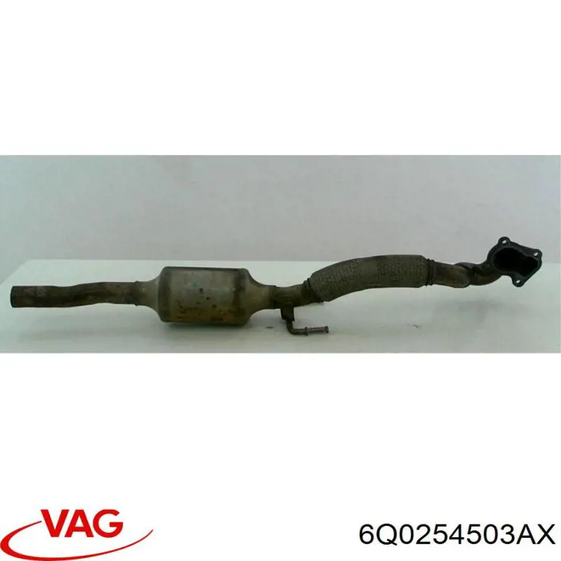 Глушник, передня частина VAG 6Q0254503AX ціна, від 118.51 USD