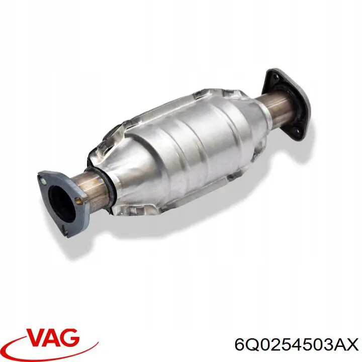 6Q0254503AX VAG Глушник передній
