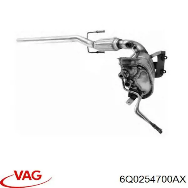 Фільтр системи відпрацьованих газів VAG 6Q0254700AX ціна, від 344.62 USD