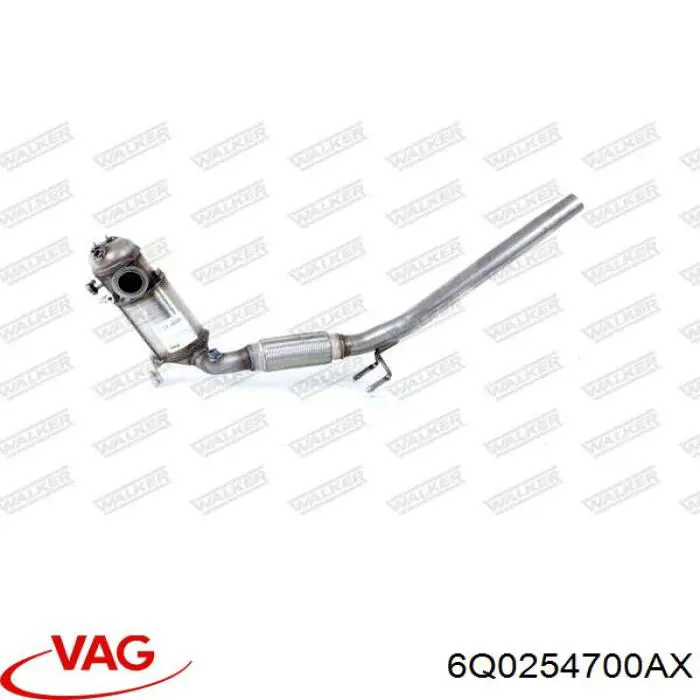 Купити 6Q0254700AX VAG Сажевый фільтр