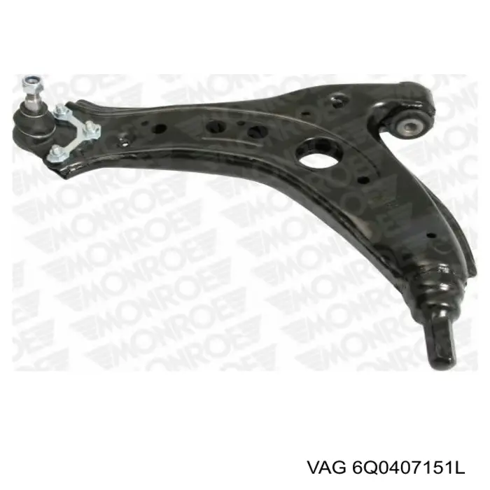 Купити 6Q0407151L VAG Важіль передньої підвіски нижній, лівий/правий