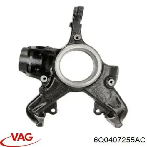 Цапфа поворотна ліва VAG 6Q0407255AC ціна, від 43.99 USD