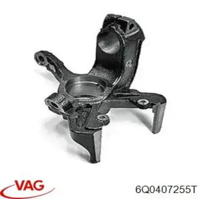 6Q0407255T VAG Цапфа поворотна ліва
